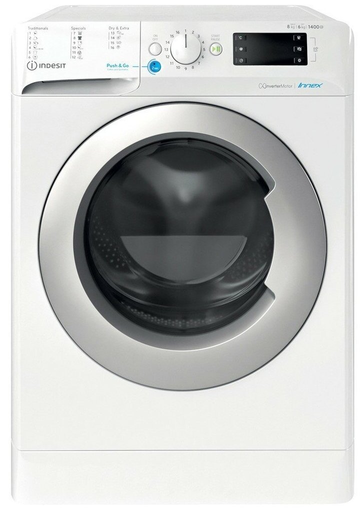 Стиральная машина Indesit BDE 961483X WS EU N белый