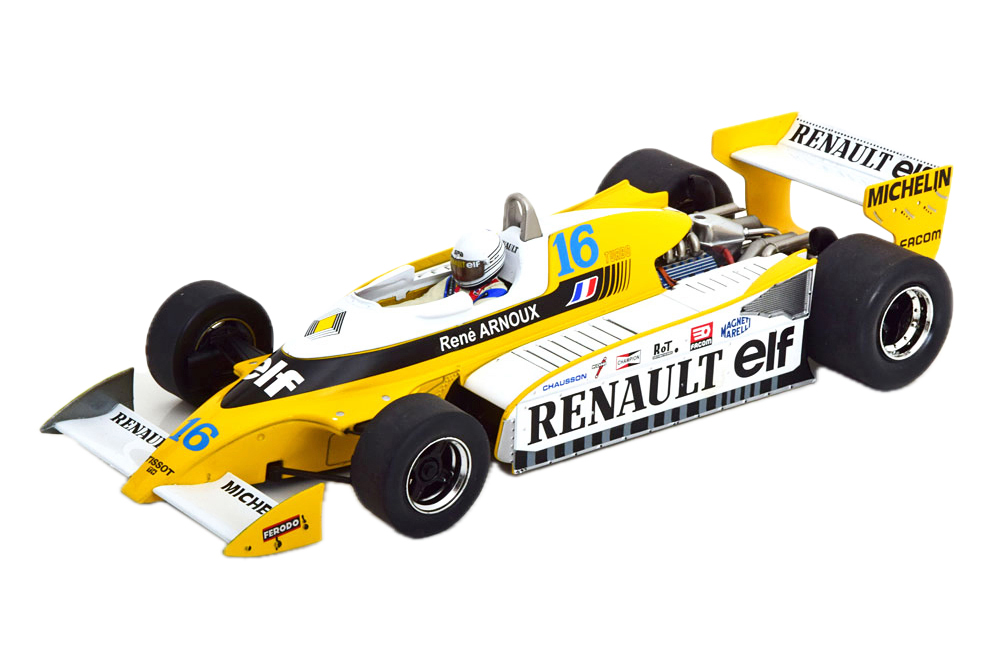 Renault RS10 gp #16 great britain rene arnoux 1979 / рено РС10 гран-при великобритании