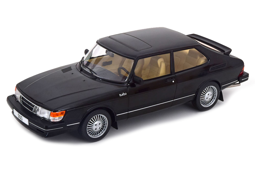 Модель коллекционная MCG Saab 900 turbo 1979-1998 black / сааб 900 турбо черный