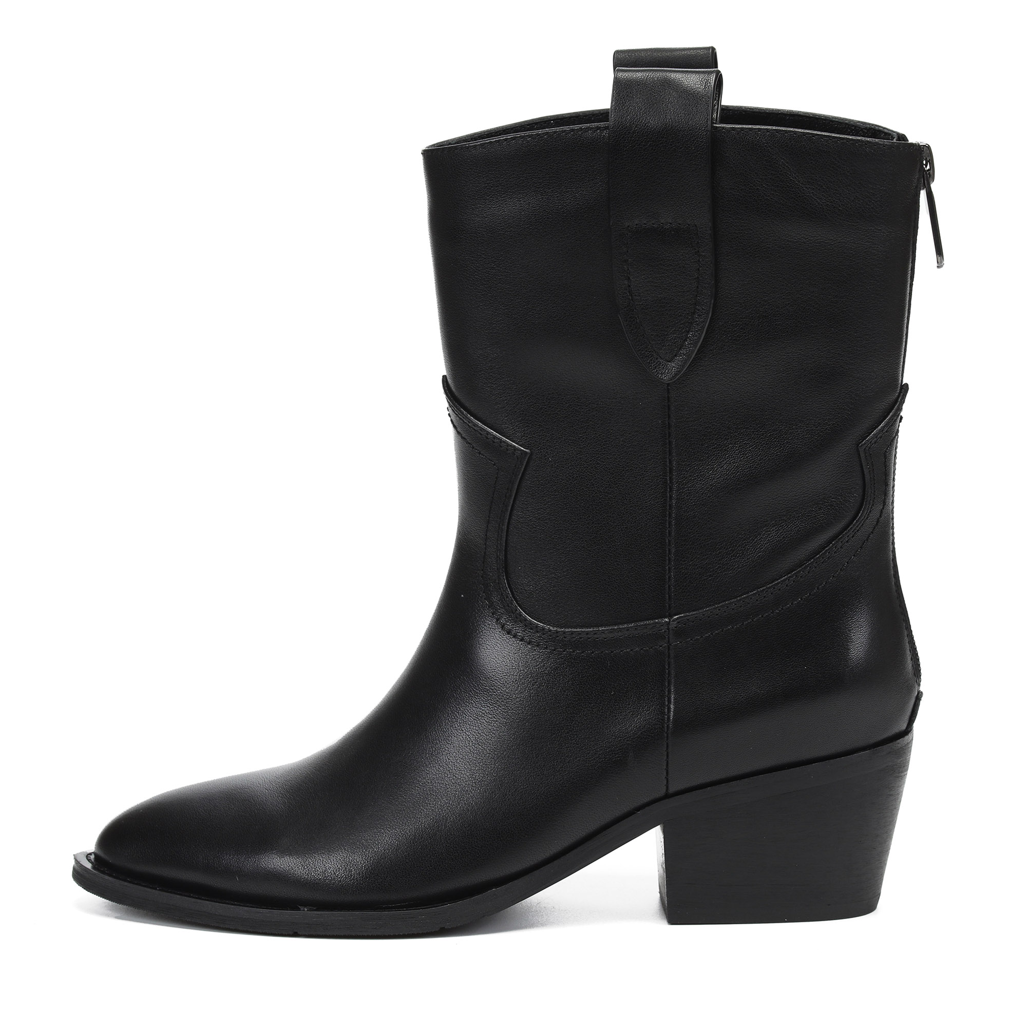 Полусапоги женские RESPECT PREMIUM VS32-180853 черные 40 RU 15761₽