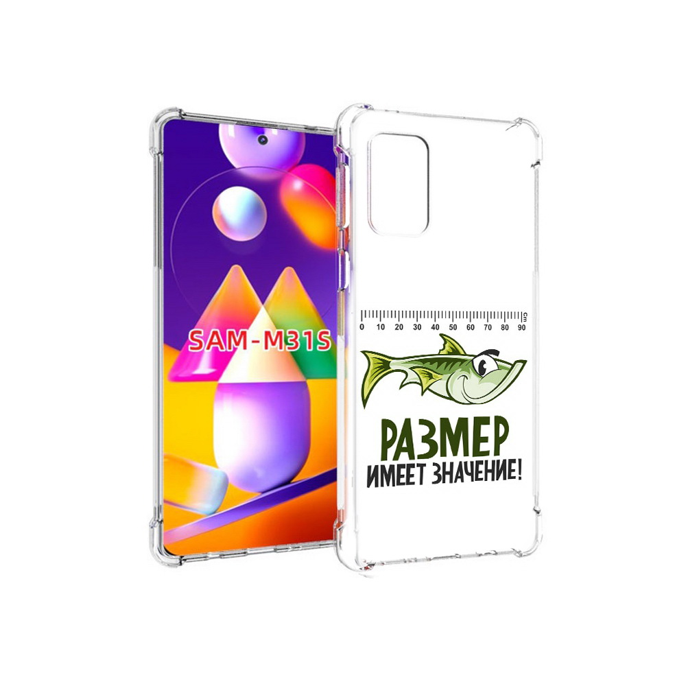 

Чехол MyPads Tocco для Samsung Galaxy M31s размер не имеет значения (PT152186.489.569), Прозрачный, Tocco
