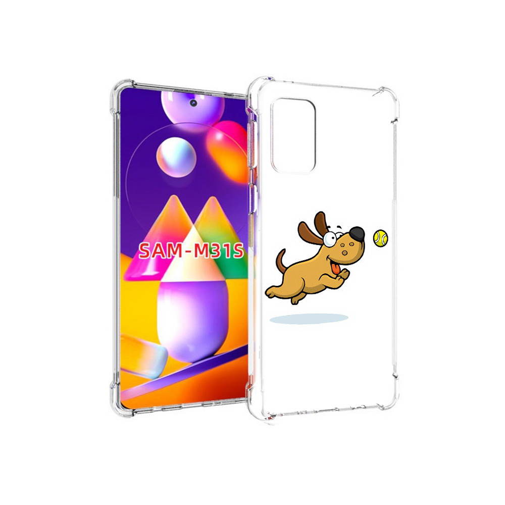

Чехол MyPads Tocco для Samsung Galaxy M31s пёсик (PT152186.489.563), Прозрачный, Tocco