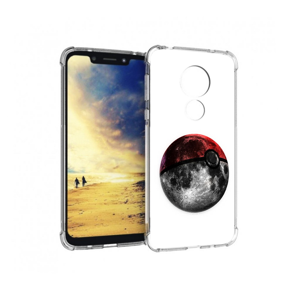 

Чехол MyPads Tocco для Motorola G7 Power планета покебол (PT227059.362.543), Прозрачный, Tocco
