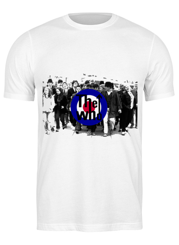 

Футболка мужская Printio The who белая XL, Белый, The who