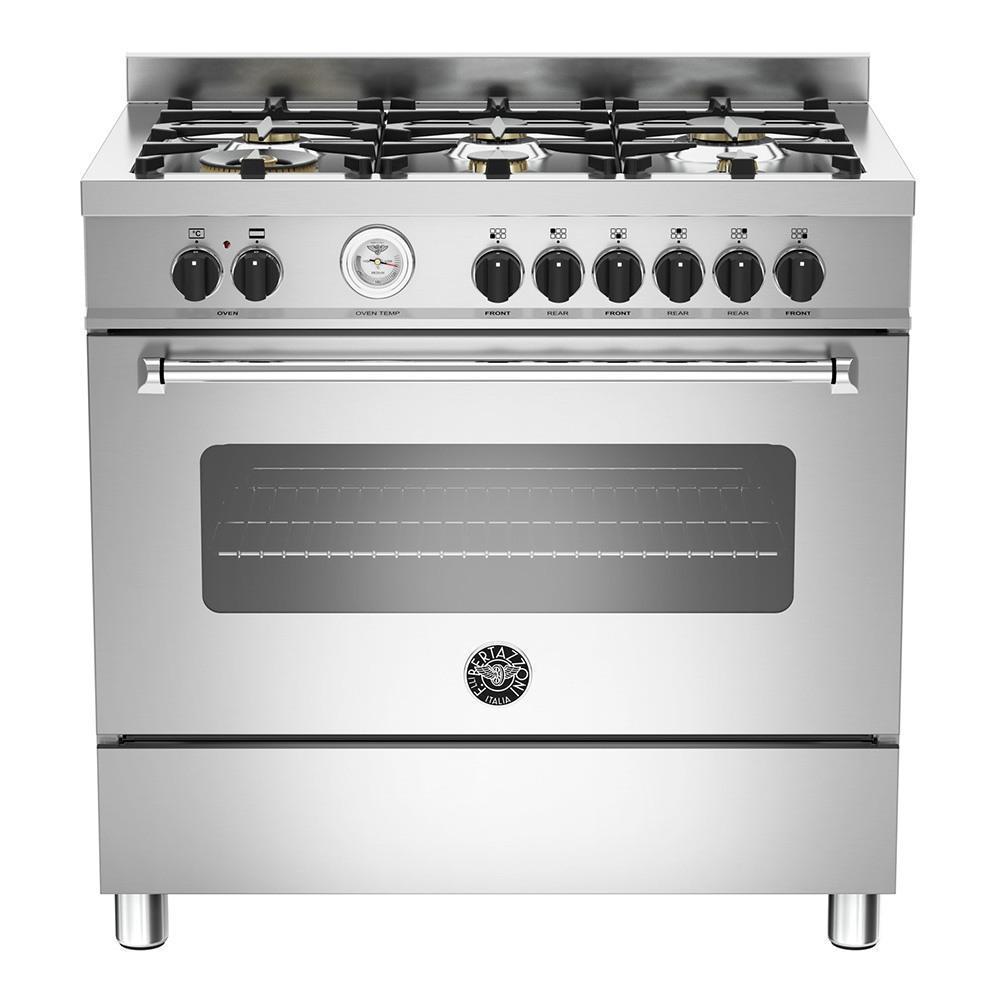 фото Газовая плита bertazzoni mas906mfesxt