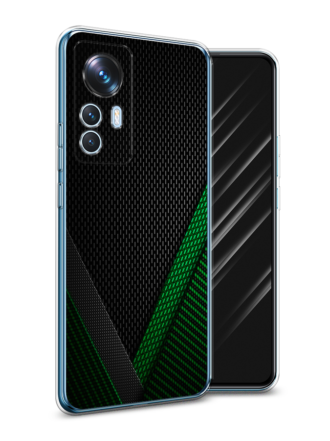 

Чехол Awog на Xiaomi 12T / Сяоми 12T "Зеленый карбон", Черный;зеленый