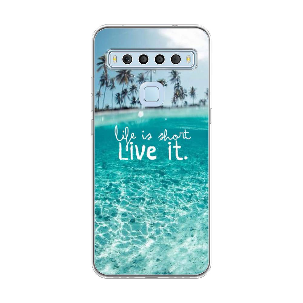 

Чехол Awog на TCL 10L "Live it", Разноцветный, 290250-7