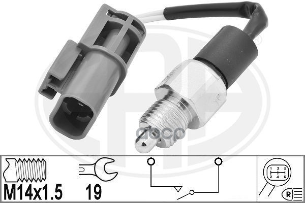 

ERA '330942 Датчик, включение заднего хода, NISSAN PATHFINDER R51 1шт