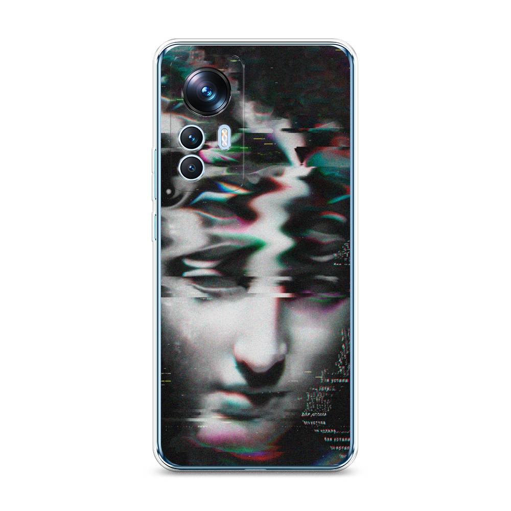 

Чехол Awog на Xiaomi 12T / Сяоми 12T "Glitch Art", Серый