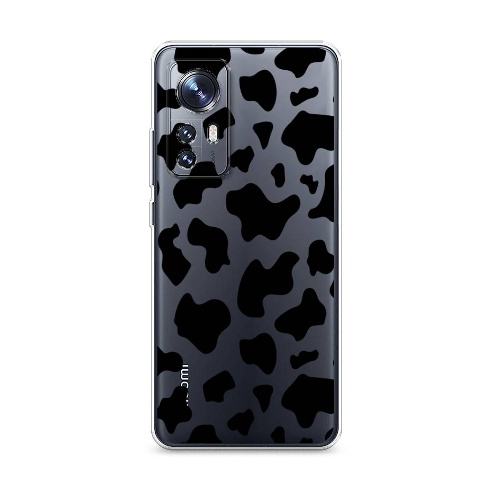 

Чехол Awog на Xiaomi 12/12X/12S "Пятна коровы черные", Разноцветный, 312950-2