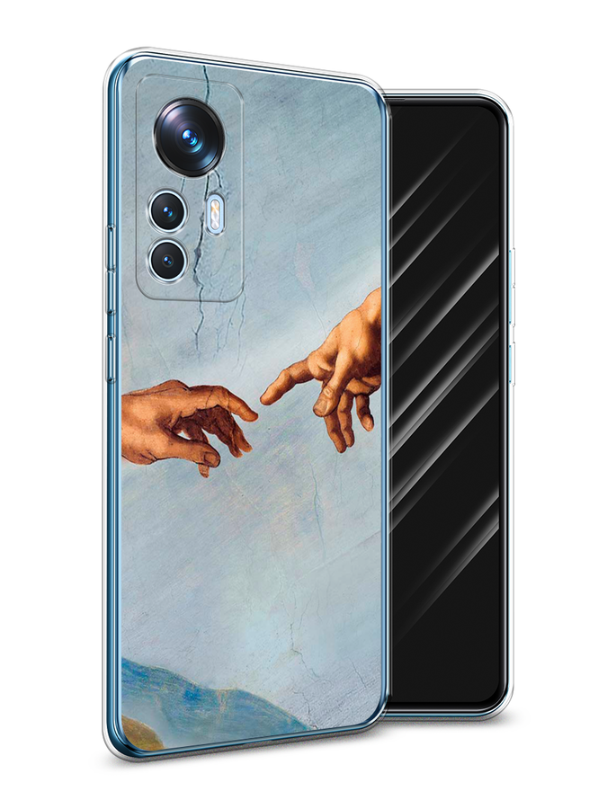 

Чехол Awog на Xiaomi 12T / Сяоми 12T "Сотворение Адама", Голубой;коричневый;серый