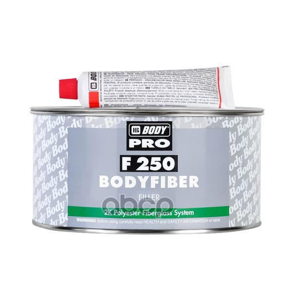 

Шпатлевка hb body fiber glass f250 стекловолокно 1500гр с отвердителем