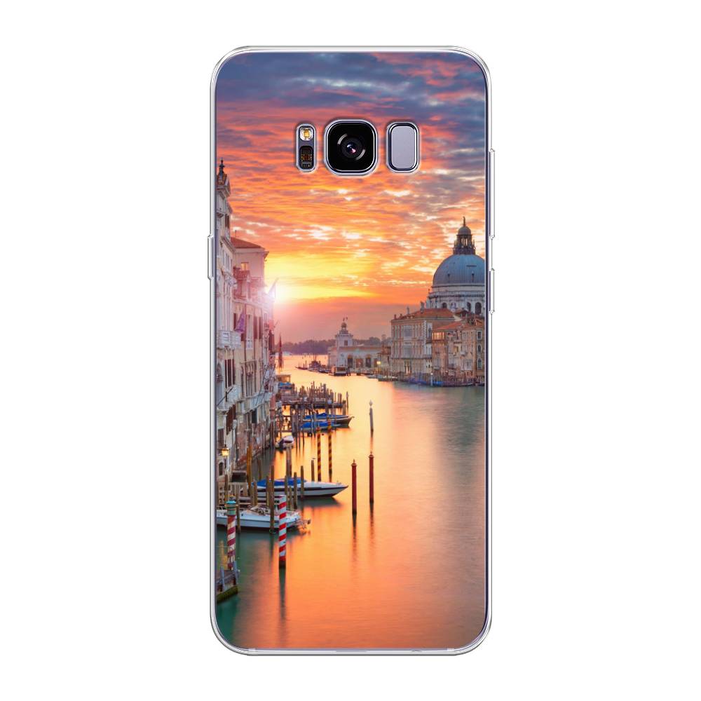 

Чехол на Samsung Galaxy S8 Plus "Восход 11", Розовый;оранжевый, 24850-2