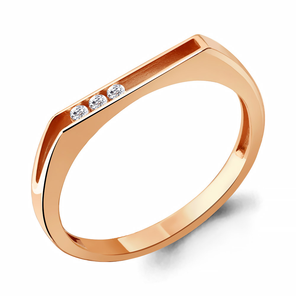 

Кольцо из серебра с фианитом Aquamarine Aquamarine 67304А_925_з р. 18, 67304А_925_з