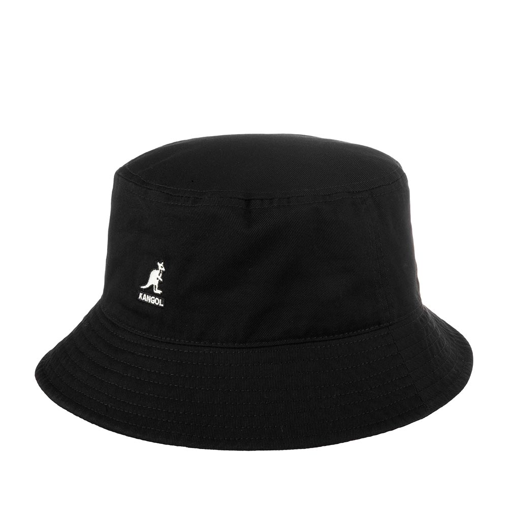 Панама унисекс Kangol K4224HT Washed Bucket черная, р. 59