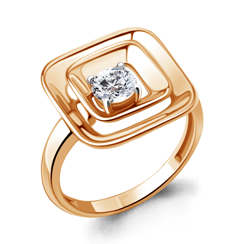 

Кольцо из серебра с фианитом Aquamarine Aquamarine 67302А_925_з р. 19, 67302А_925_з