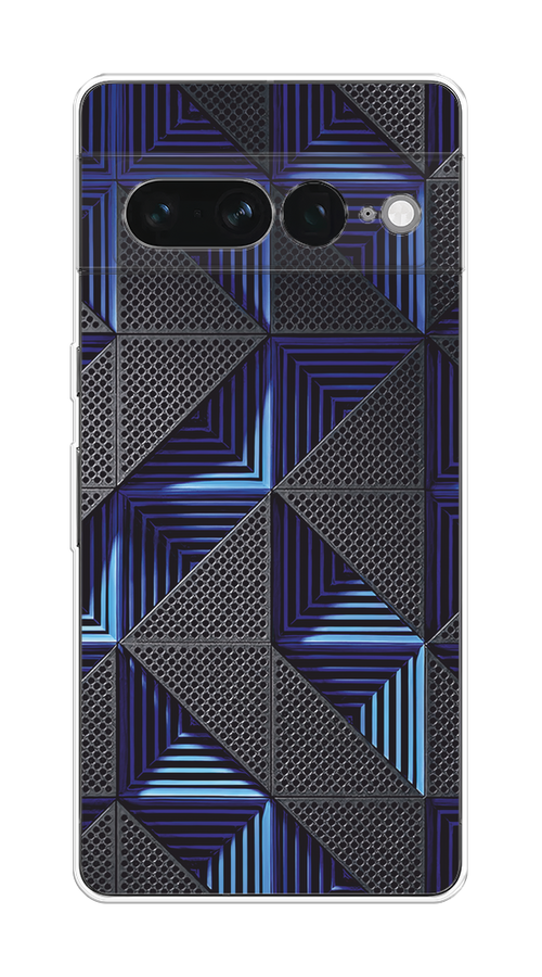 

Чехол на Google Pixel 7 Pro "IBM", Серый;синий, 271350-3