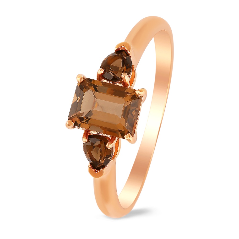 

Кольцо из золота р. , 585Gold 201016959, раухтопаз, 201016959