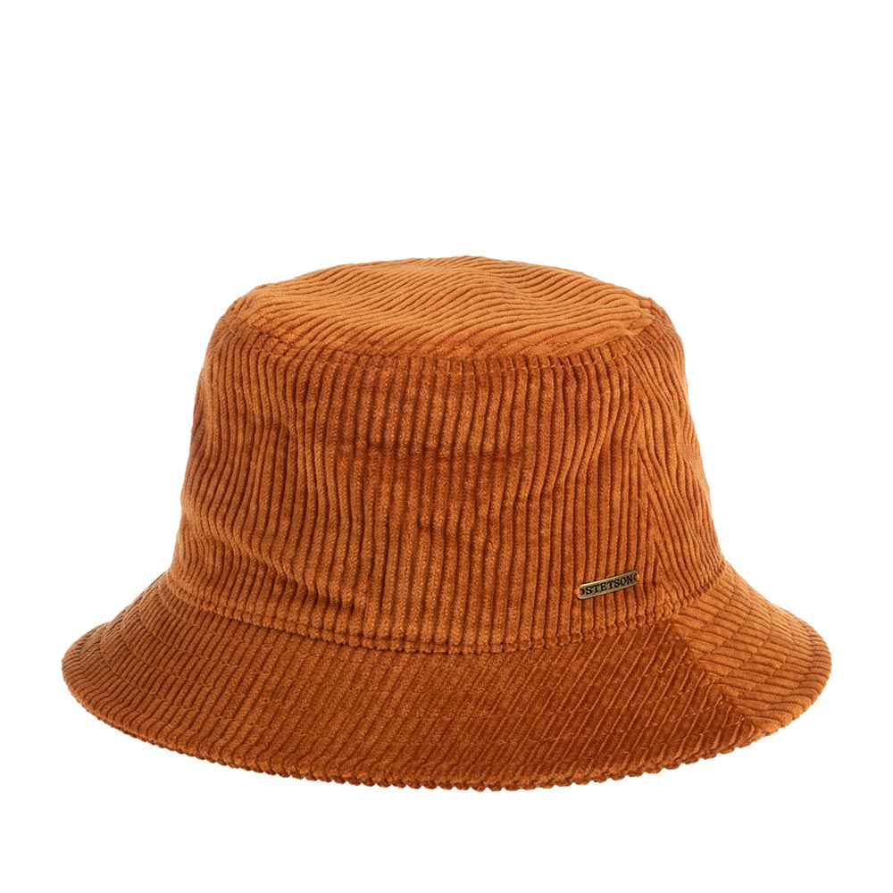 Панама унисекс Stetson 1891104 BUCKET CORD оранжевая, р. 55