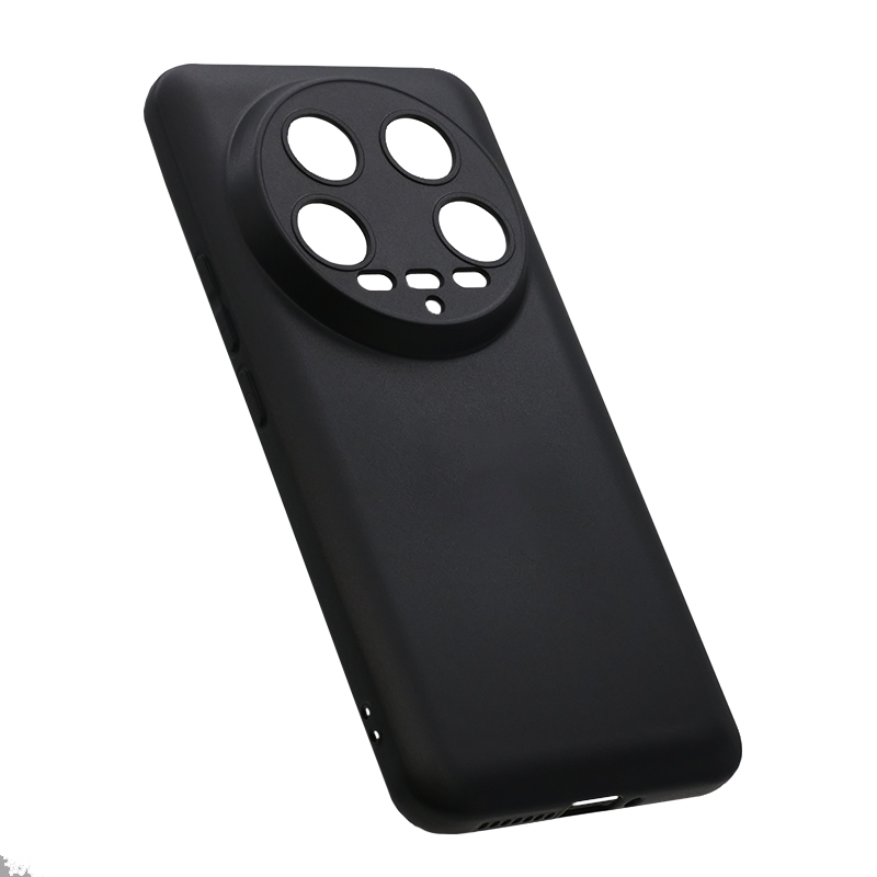 

Силиконовый чехол TPU Case матовый для Xiaomi 14 Ultra черный