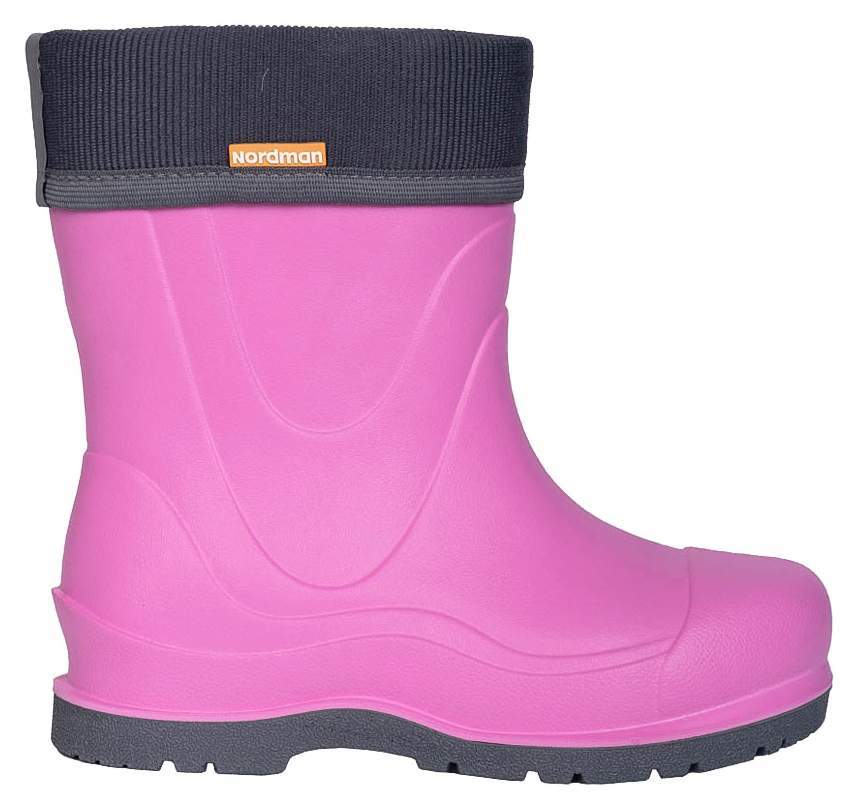 

Сапоги Nordman для девочек, резиновые, размер 22-23, 1-2077-R04, 1 пара, Розовый, 1-2077-R04