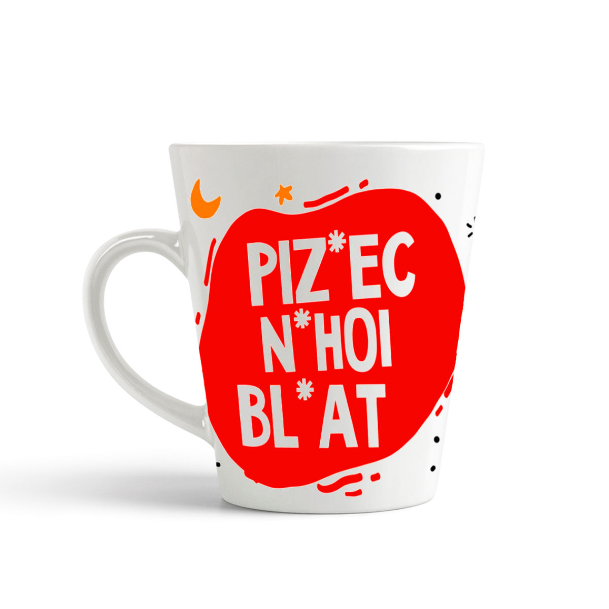 

Кружка-латте CoolPodarok Прикол Короновирус pizdec