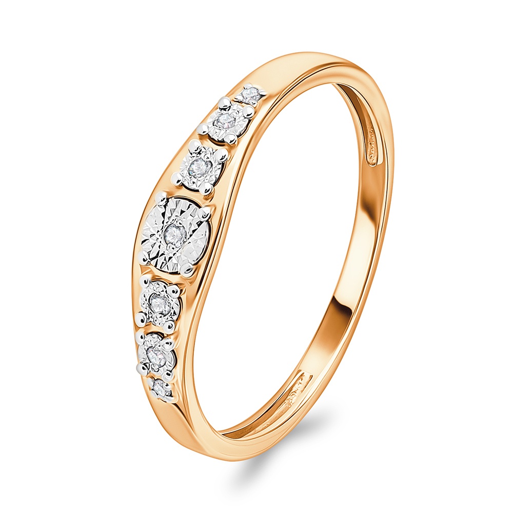 

Кольцо из золота р. , 585Gold 101016504, бриллиант, 101016504