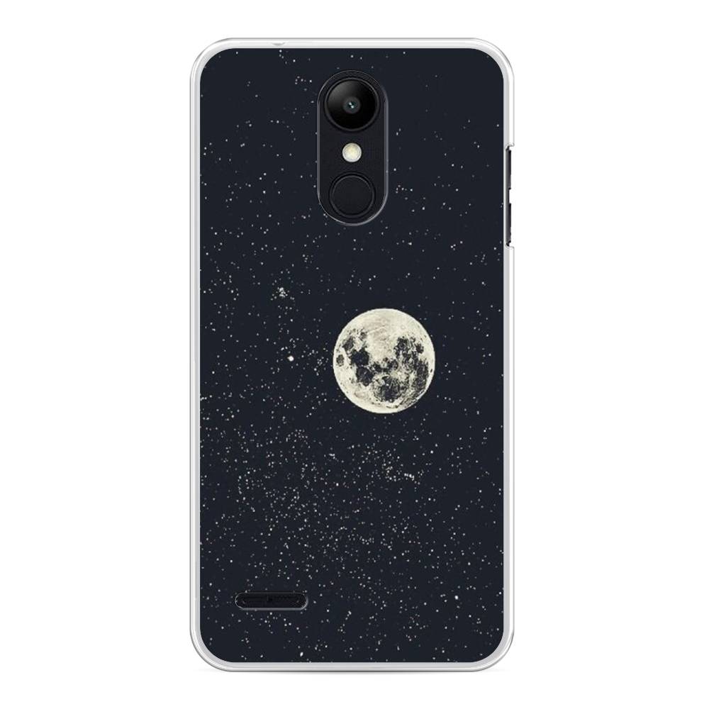 

Чехол на LG K8 "Полнолуние", Красный, 83750-2