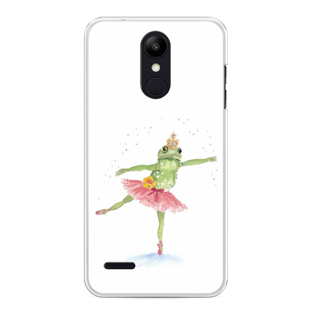 

Чехол на LG K8 "Лягушка-балерина", Зеленый, 83750-4