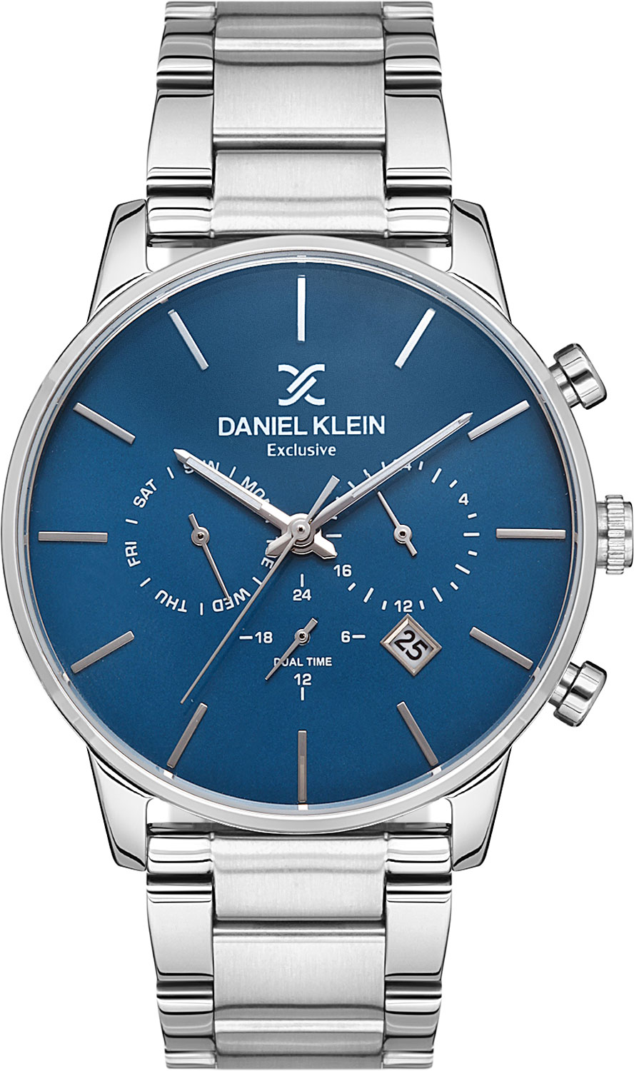 Наручные часы мужские Daniel Klein DK.1.13112-3 серебристые