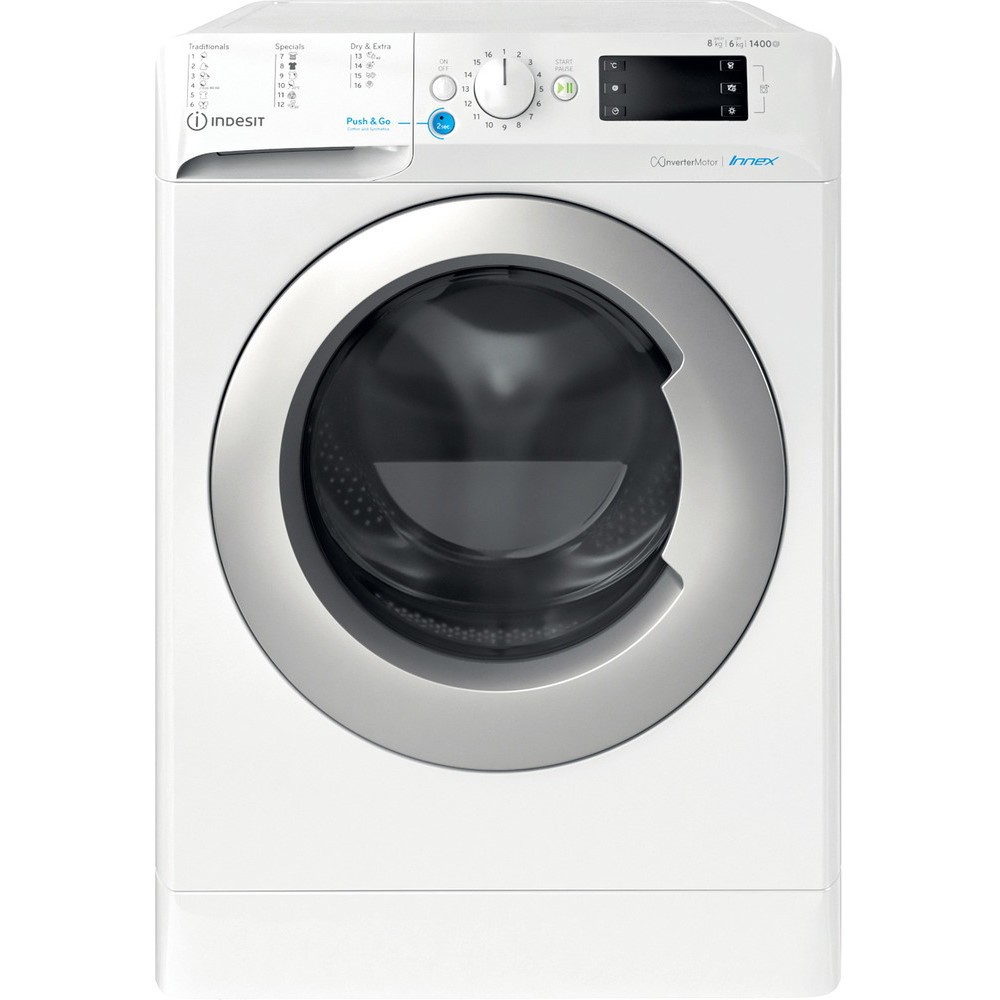 

Стиральная машина Indesit BDE861483XWSEUN White, BDE861483XWSEUN