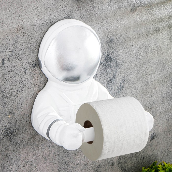 Держатель для туалетной бумаги Космонавт 18х12х20см