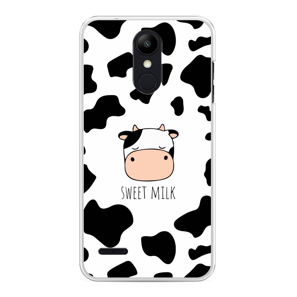 

Чехол на LG K8 "Sweet milk", Розовый;белый;черный, 83750-1