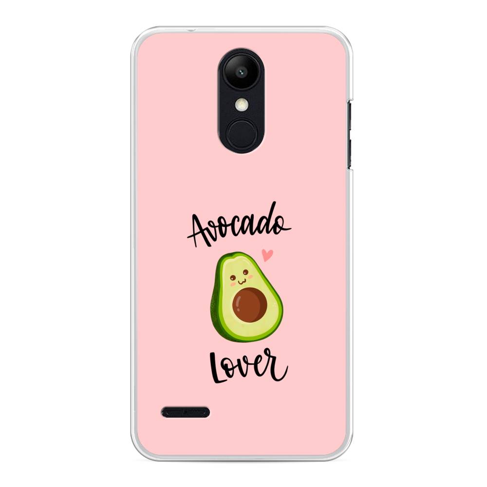 

Чехол на LG K8 "Avocado lover", Розовый;зеленый, 83750-6