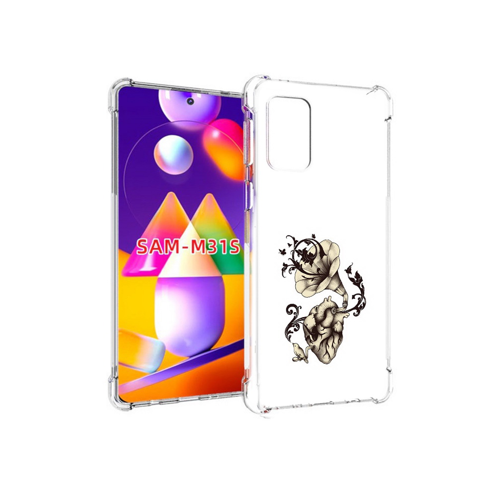 

Чехол MyPads Tocco для Samsung Galaxy M31s Граммофон (PT152186.489.55), Прозрачный, Tocco