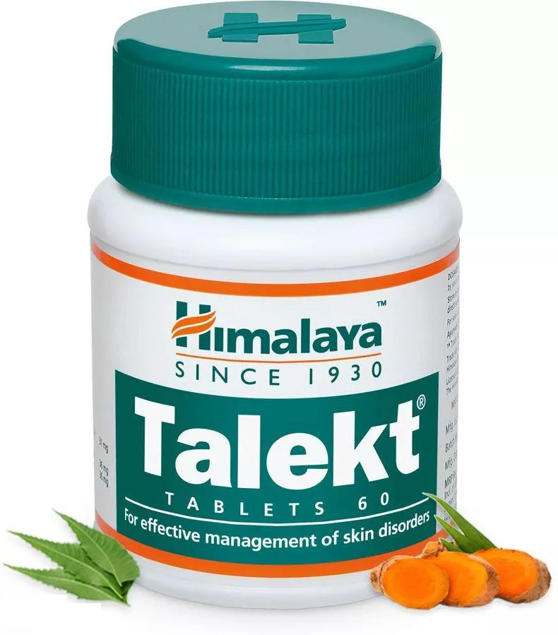 Пищевая добавка Himalaya Талект 500 мг, 60 таблеток