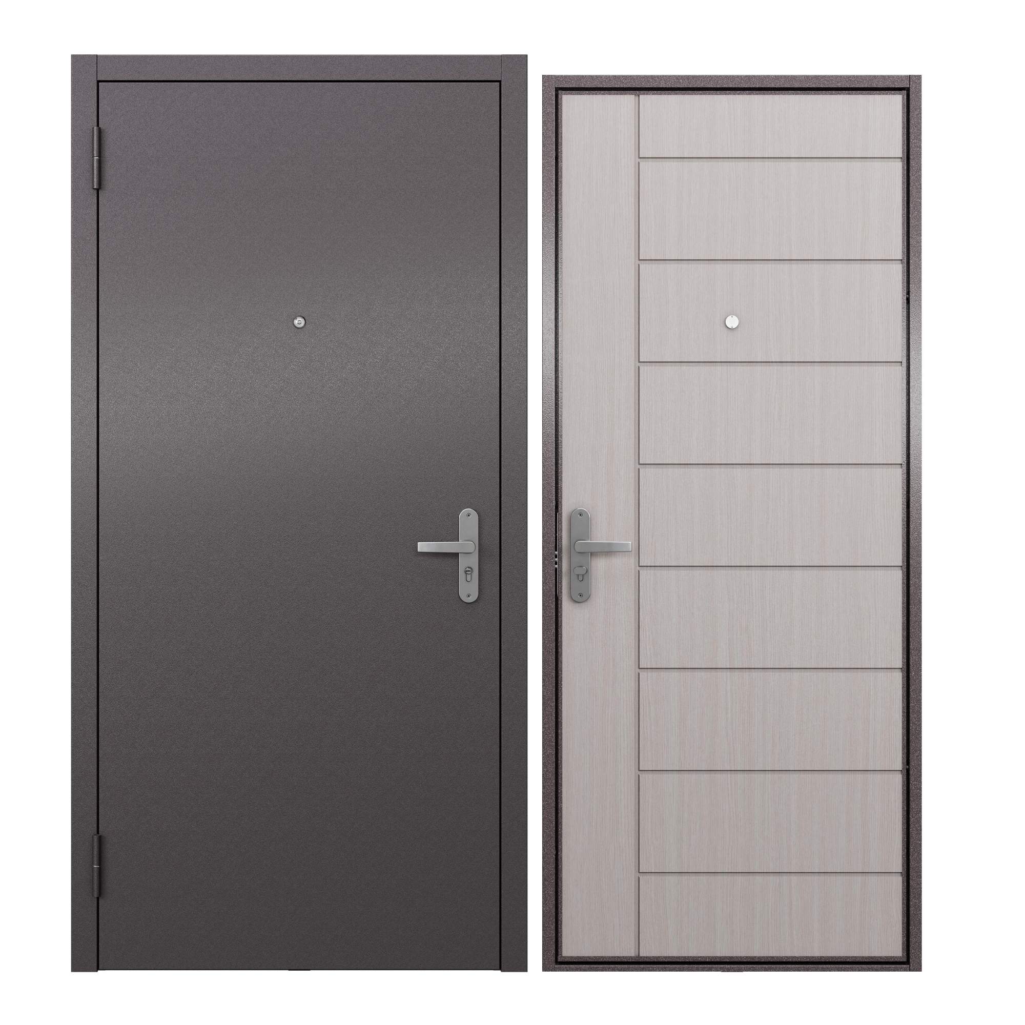 фото Дверь входная для квартиры proline металлическая terminal a 960х2050, левая, белый