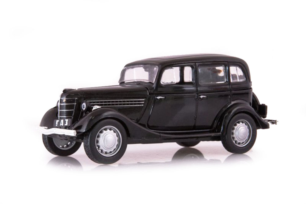 

Модель коллекционная DEAGOSTINI Горький 11-73 (автолегенды ссср #255), Черный