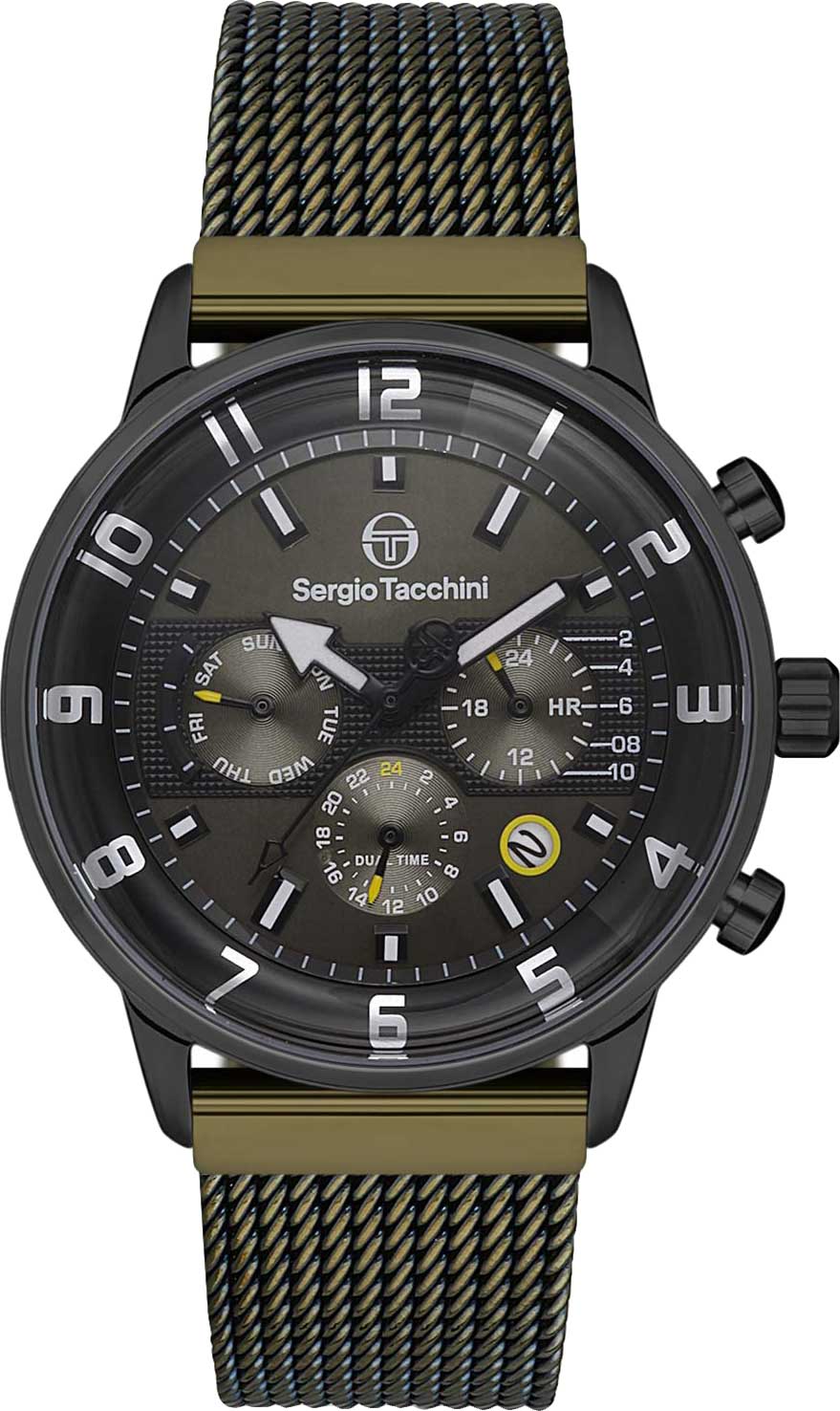 фото Наручные часы мужские sergio tacchini st.1.10188-3 зеленые