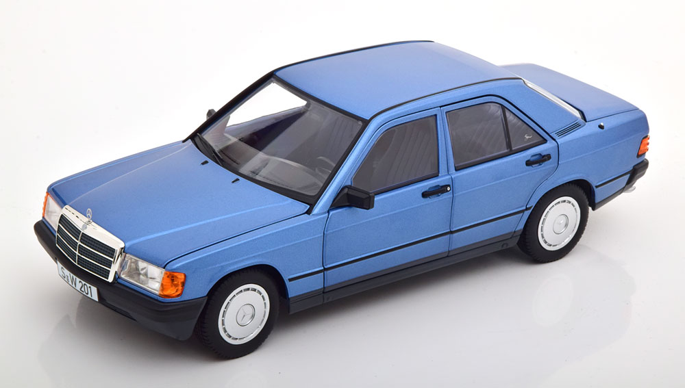 

Модель коллекционная NOREV MERCEDES-190E W201 c-class 1982-1988 light blue metallic, Синий