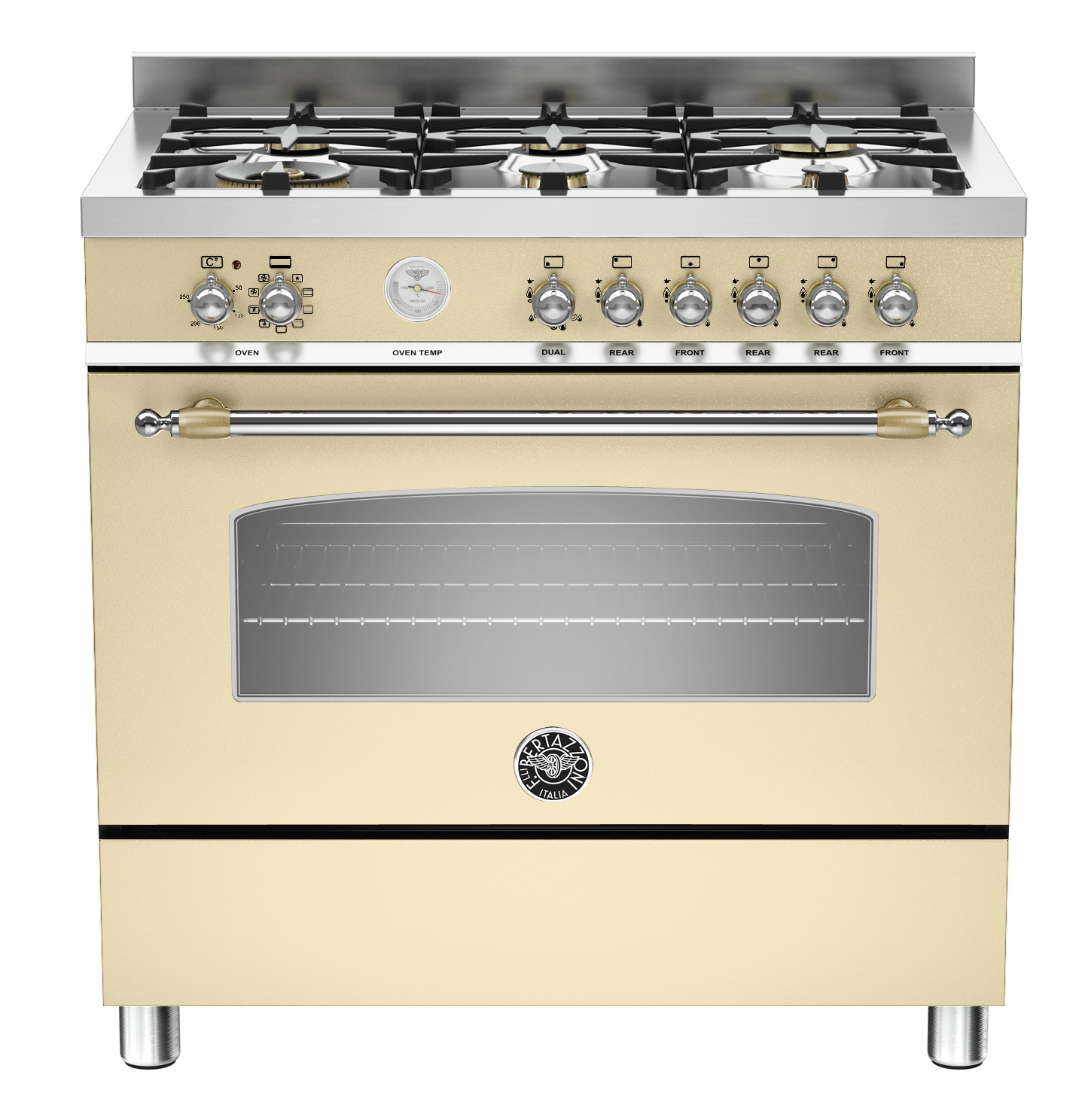 

Газовая плита Bertazzoni HER906MFESCRT, HER906MFESCRT