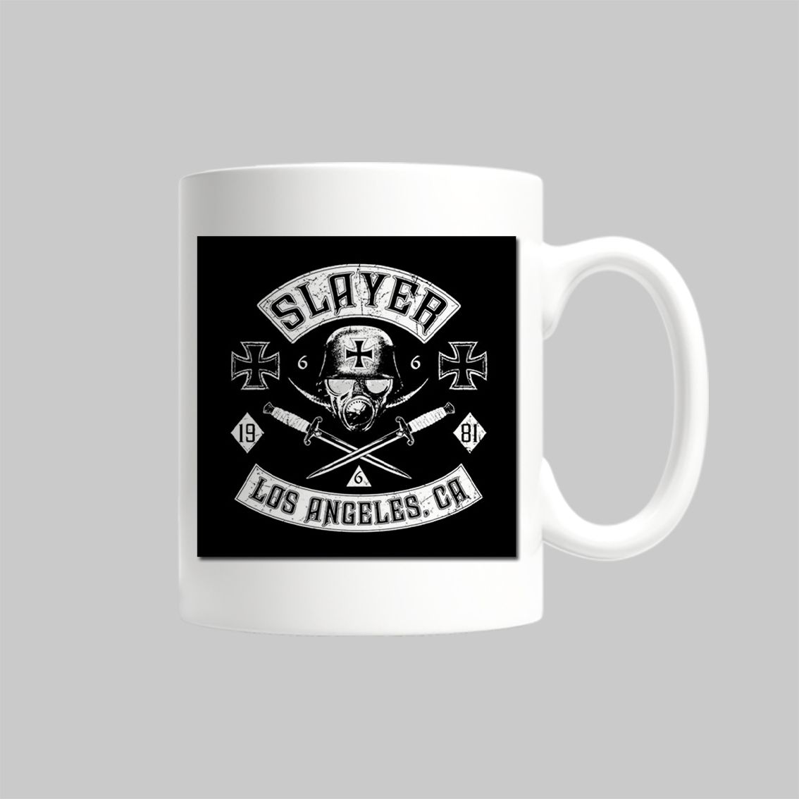 

Кружка Slayer Слэер рок атрибутика панк
