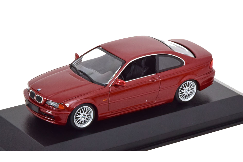 Модель коллекционная MINICHAMPS Bmw 328 ci E46 coupe 1999 red metallic