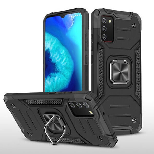 

Противоударный чехол для Samsung Galaxy A02s A025 черный Самсунг Галакси А02с A025, Противоударный чехол для Samsung A02s A025