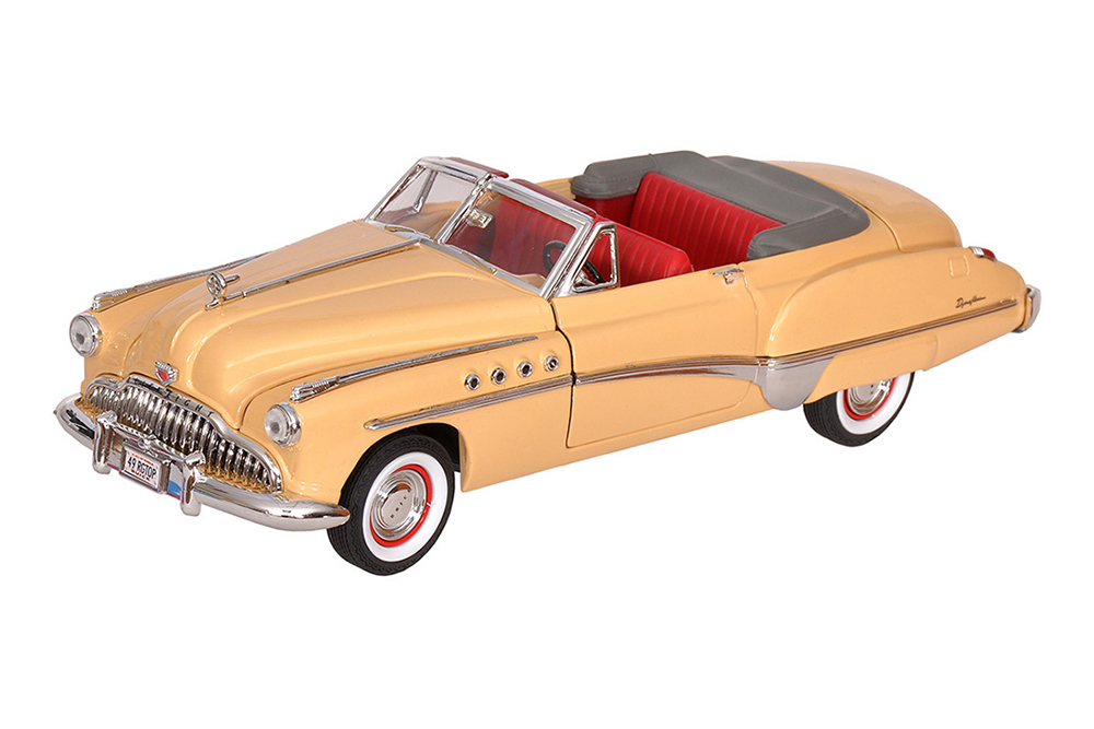 Модель коллекционная MOTOR MAX Buick roadmaster 1949 beige бьюик роадмастер бежевый 7500₽