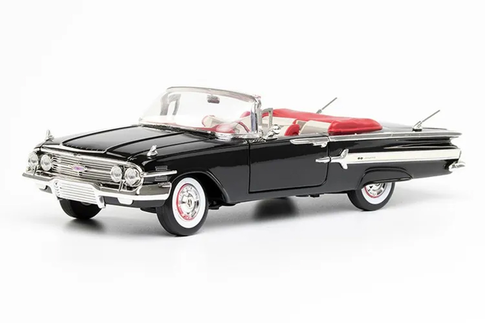 Модель коллекционная MOTORMAX Chevrolet impala 1958 шевроле импала черный 6600₽