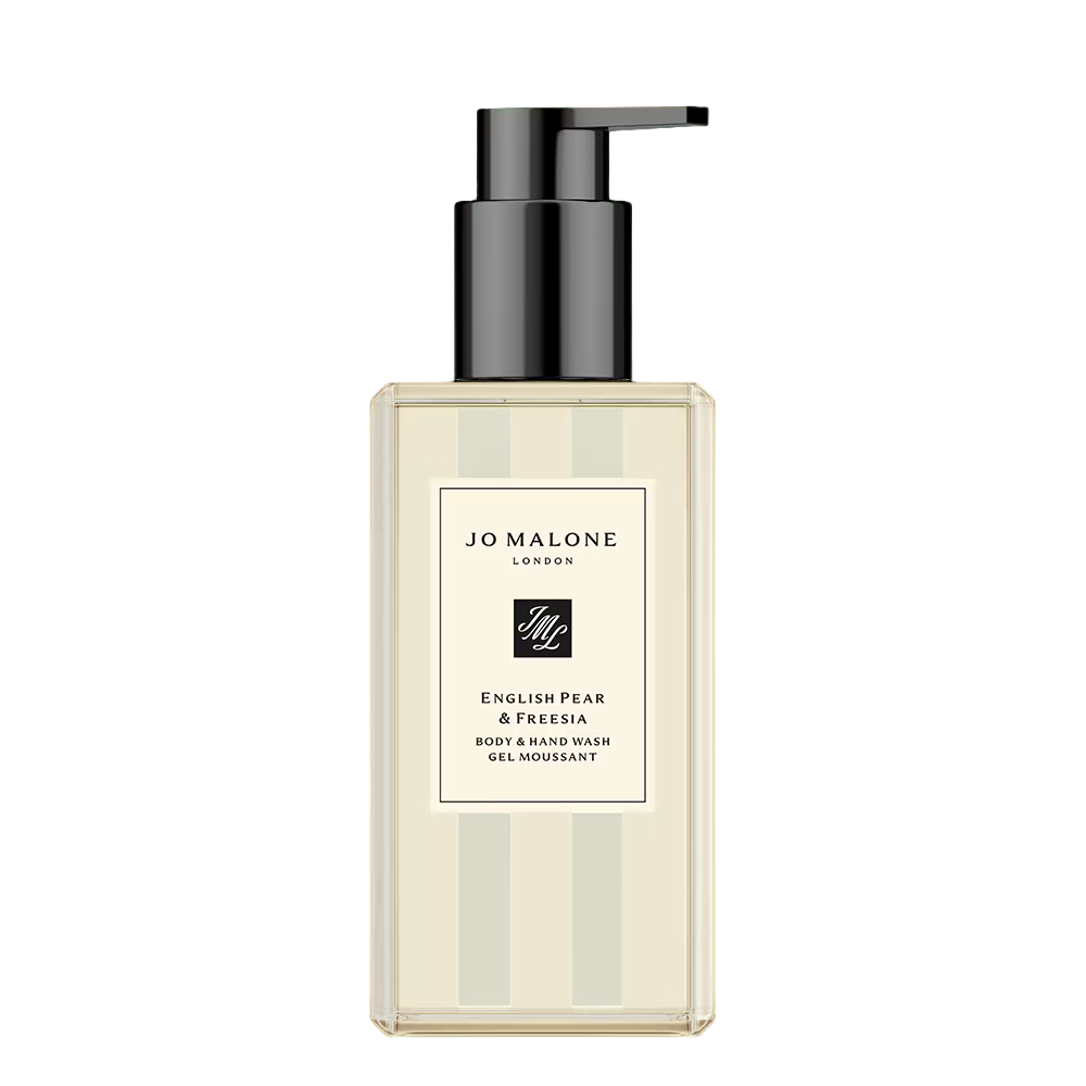 Гель для душа Jo Malone English Pear & Freesia очищающий, для всех типов кожи 250 мл запоминай слова легко english животные animals 25 карточек с транскрипцией на обороте