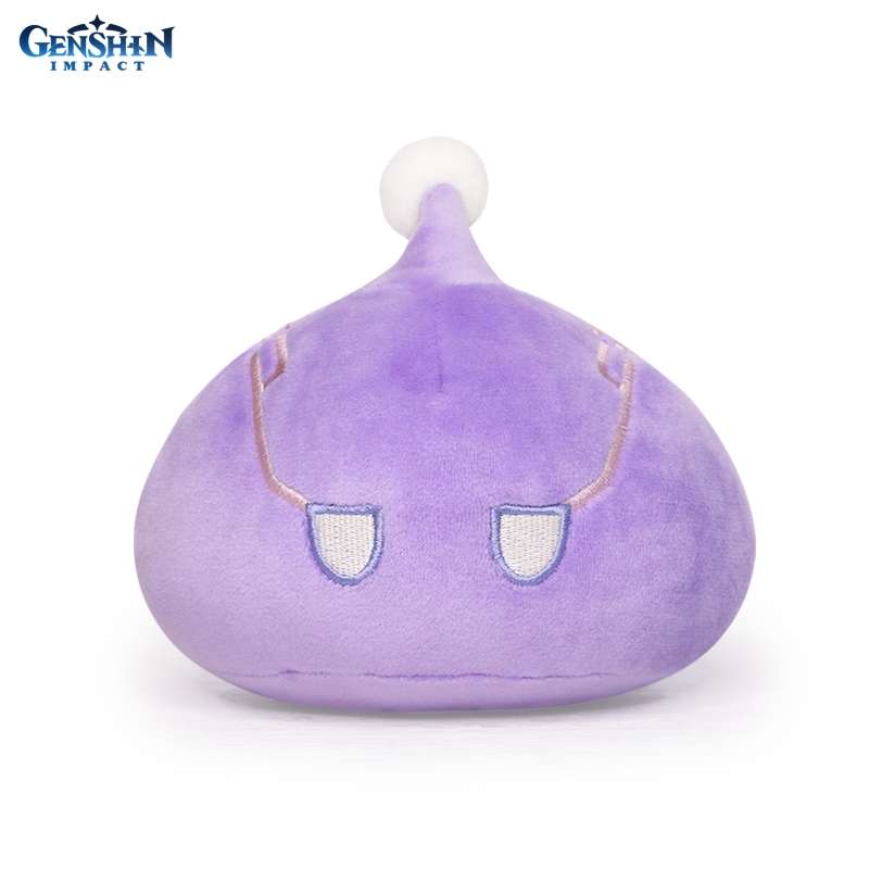 Плюшевая игрушка Genshin Impact Slime Plush Toy Electro Slime Plush 6974696610604