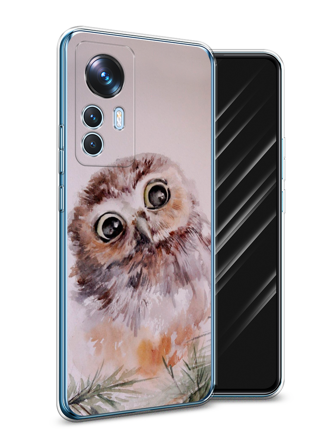 

Чехол Awog на Xiaomi 12T / Сяоми 12T "Сова на розовом", Розовый;коричневый