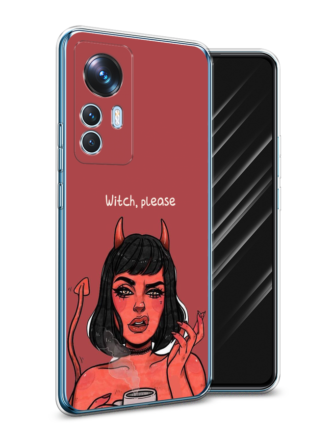 

Чехол Awog на Xiaomi 12T / Сяоми 12T "Evil Girl", Красный;черный